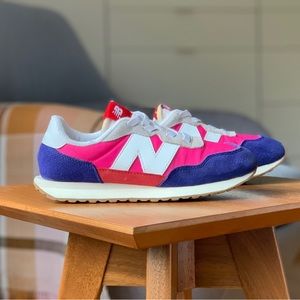 Kids New Balance 237 sneakers, size 2.5 US/34.5 EU